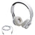 Branded Promotional CLASSIC FOLDING HEADPHONES with Aux Plug Earphones From Concept Incentives.