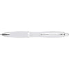 Branded Promotional NEWPORT BALL PEN in White Pen From Concept Incentives.