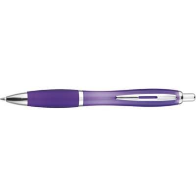 Branded Promotional NEWPORT BALL PEN in Purple Pen From Concept Incentives.