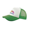 Branded Promotional TRUCKER CAP in Green Baseball Cap From Concept Incentives.