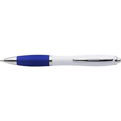 Branded Promotional CARDIFF BALL PEN in Blue Pen From Concept Incentives.