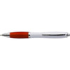 Branded Promotional CARDIFF BALL PEN in Red Pen From Concept Incentives.