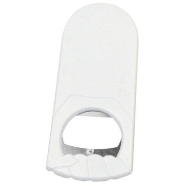 Branded Promotional LUTON FIST BOTTLE OPENER in White Bottle Opener From Concept Incentives.