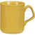 Branded Promotional ROYAL MUG in Yellow Mug From Concept Incentives.