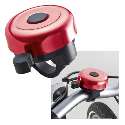 Branded Promotional LEEDS BICYCLE BELL in Blue Bell From Concept Incentives.