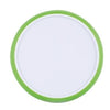 Branded Promotional NON-SLIP COASTER in White-green Coaster From Concept Incentives.