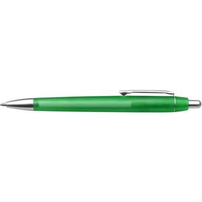 Branded Promotional RIMINI BALL PEN in Dark Green Pen From Concept Incentives.