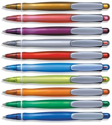 Branded Promotional SLALOM ICE BALL PEN Pen From Concept Incentives.