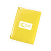 Branded Promotional CLEAR CLEAR TRANSPARENT PONCHO & RAINCOAT in Yellow Poncho From Concept Incentives.