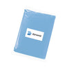 Branded Promotional CLEAR CLEAR TRANSPARENT PONCHO & RAINCOAT in Light Blue Poncho From Concept Incentives.