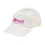 Branded Promotional UNI BASEBALL CAP in White Baseball Cap From Concept Incentives.