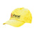 Branded Promotional UNI BASEBALL CAP in Yellow Baseball Cap From Concept Incentives.