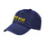 Branded Promotional UNI BASEBALL CAP in Navy Baseball Cap From Concept Incentives.