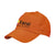 Branded Promotional UNI BASEBALL CAP in Orange Baseball Cap From Concept Incentives.