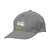 Branded Promotional HEAVYCAP in Light Grey Baseball Cap From Concept Incentives.