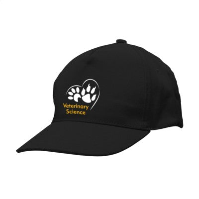 Branded Promotional HEAVYCAP in Black Baseball Cap From Concept Incentives.