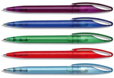 Branded Promotional SPINNING FLUO BALL PEN Pen From Concept Incentives.