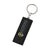 Branded Promotional FLATSCAN KEYRING in Black Keyring From Concept Incentives.