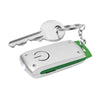 Branded Promotional RADIUS KEYRING in Green Torch From Concept Incentives.