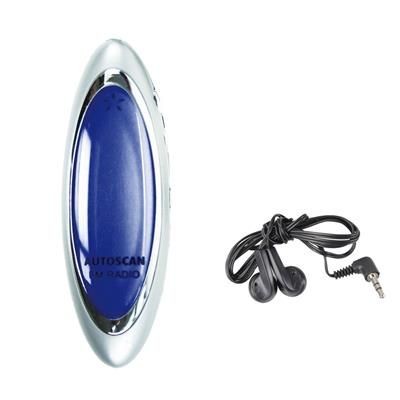 Branded Promotional PERSONAL FM AUTO SCAN RADIO Radio From Concept Incentives.