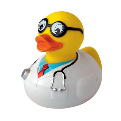 Branded Promotional DOCTOR DUCK Duck Plastic From Concept Incentives.