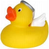 Branded Promotional ANGEL RUBBER DUCK in Yellow Duck Plastic From Concept Incentives.