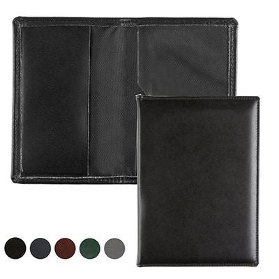 Branded Promotional LEATHER CARD CASE in Hampton Finecell Leather Credit Card Holder From Concept Incentives.