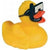 Branded Promotional SNORKEL RUBBER DUCK in Yellow Duck Plastic From Concept Incentives.