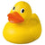 Branded Promotional GIANT SQUEAKY RUBBER DUCK XL in Yellow Duck Plastic From Concept Incentives.