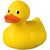 Branded Promotional GIANT SQUEAKY RUBBER DUCK L in Yellow Duck Plastic From Concept Incentives.