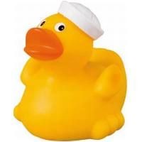 Branded Promotional SAILOR RUBBER DUCK in Yellow Duck Plastic From Concept Incentives.