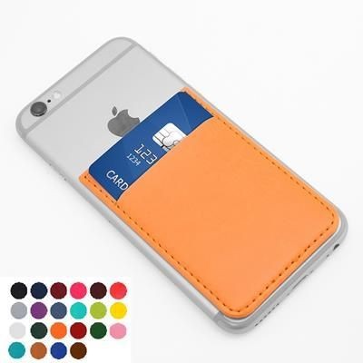 Branded Promotional CARD CASE with One Card Slot Credit Card Holder From Concept Incentives.