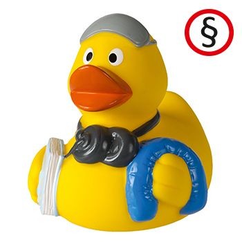 Branded Promotional FREQUENT FLYER DUCK Duck Plastic From Concept Incentives.