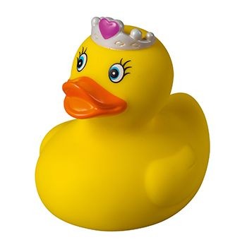 Branded Promotional PRINCESS DUCK Duck Plastic From Concept Incentives.