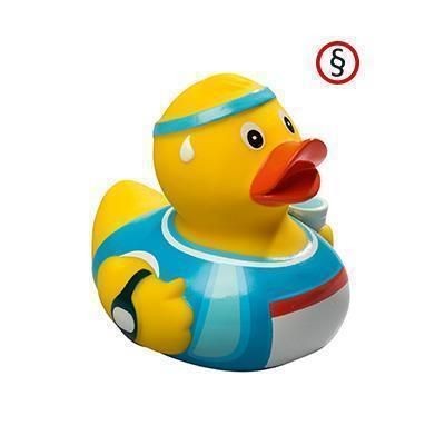 Branded Promotional MARATHON RUBBER DUCK Duck Plastic From Concept Incentives.
