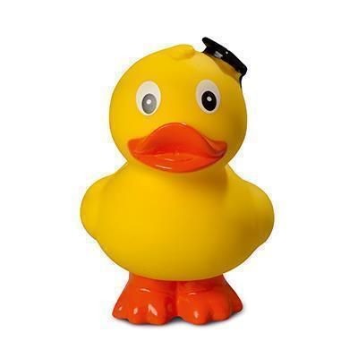 Branded Promotional GRADUATE STANDING RUBBER DUCK Duck Plastic From Concept Incentives.