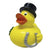 Branded Promotional GOOD LUCK SQUEAKING RUBBER DUCK Duck Plastic From Concept Incentives.