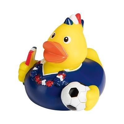 Branded Promotional FRENCH FAN RUBBER DUCK Duck Plastic From Concept Incentives.
