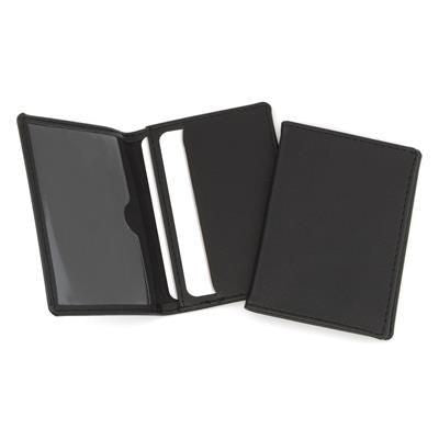 Branded Promotional HAMPTON LEATHER OYSTER TRAVEL CARD CASE Credit Card Holder From Concept Incentives.