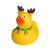 Branded Promotional MOOSE RUBBER DUCK Duck Plastic From Concept Incentives.