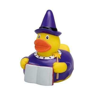 Branded Promotional MAGICIAN RUBBER DUCK Duck Plastic From Concept Incentives.