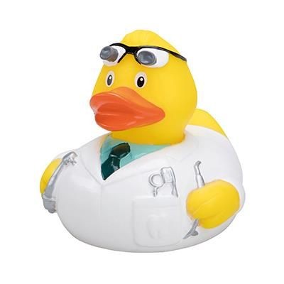 Branded Promotional DENTIST RUBBER DUCK Duck Plastic From Concept Incentives.