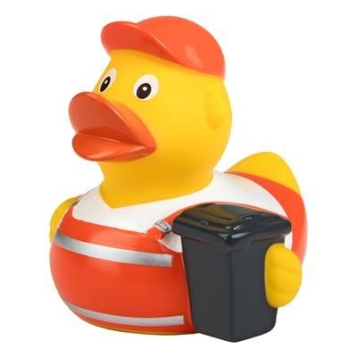 Branded Promotional DUSTMAN DUCK Duck Plastic From Concept Incentives.
