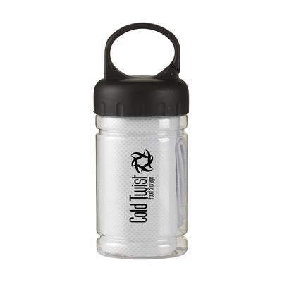 Branded Promotional COOLDOWN COOLING TOWEL in White Towel From Concept Incentives.