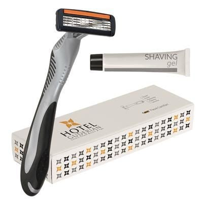 Branded Promotional BIC¬Æ FLEX4 COMFORT with Gel in Personalised Box Shaver From Concept Incentives.