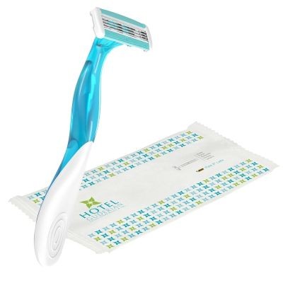 Branded Promotional BIC¬Æ SOLEIL¬Æ BELLA¬Æ LADY in Personalized Flow Pack Shaver From Concept Incentives.