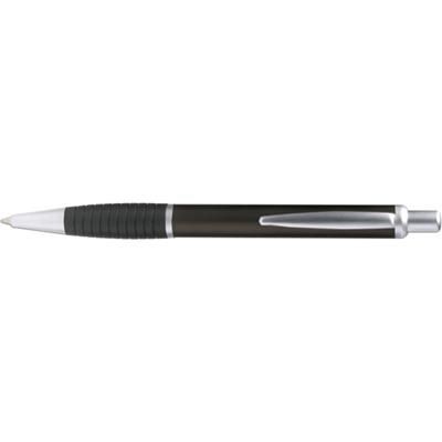 Branded Promotional LUZERN BALL PEN in Black Pen From Concept Incentives.