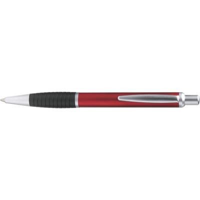 Branded Promotional LUZERN BALL PEN in Red Pen From Concept Incentives.