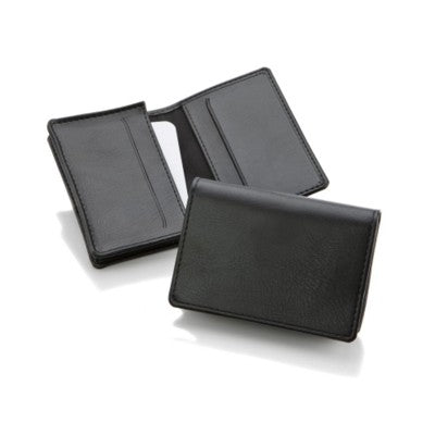 Branded Promotional BELLUNO PU POCKET HOLDER BUSINESS CARD HOLDER in Belluno PU Business Card Holder From Concept Incentives.