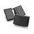 Branded Promotional HAMPTON HIDE LEATHER POCKET BUSINESS CARD HOLDER in Black Business Card Holder From Concept Incentives.